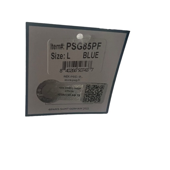 NWT Paris Saint-Germain Blue
International Club Soccer Fan
Jerseys - Picture 5 of 9